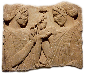 Persephone and  Demeter